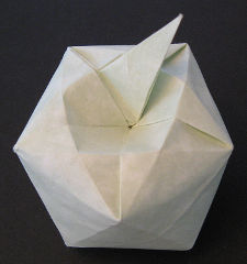origami apple
