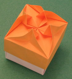 origami flower box