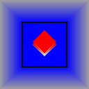 It the it's origami page square base